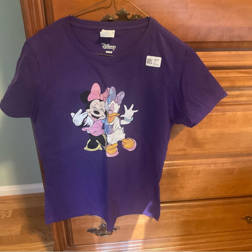 Disney Purple Tee with Minnie Mouse and Daisy Duck by Port and Company